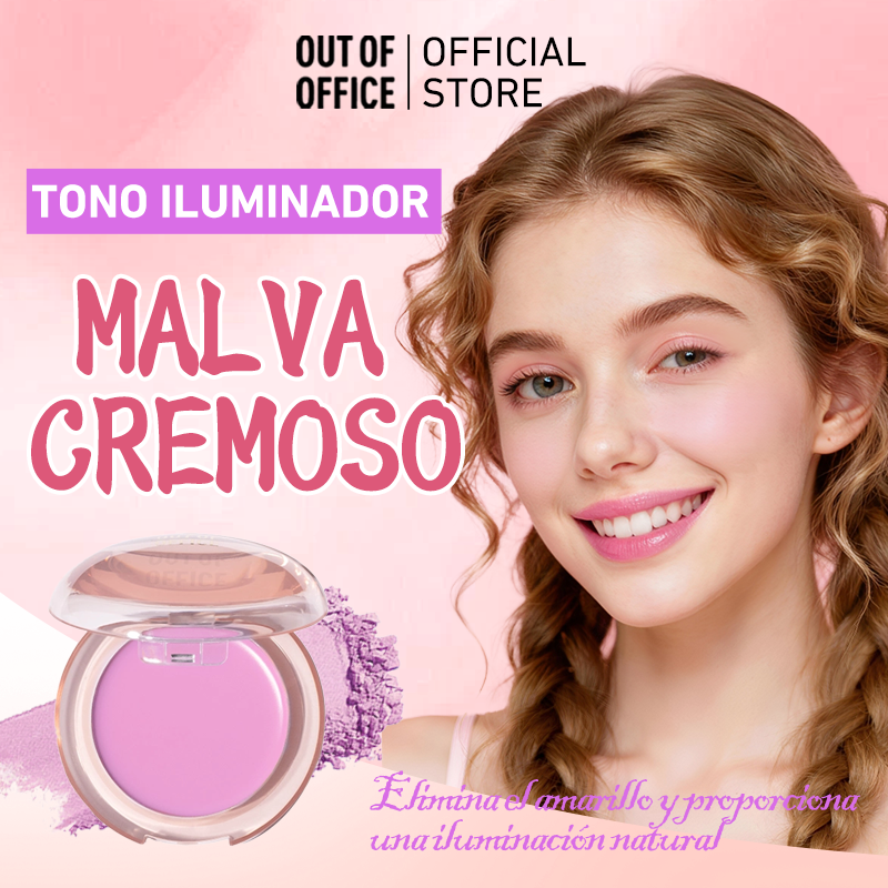 34 (6) Rubor en crema mate Out Of Office en tres tonos