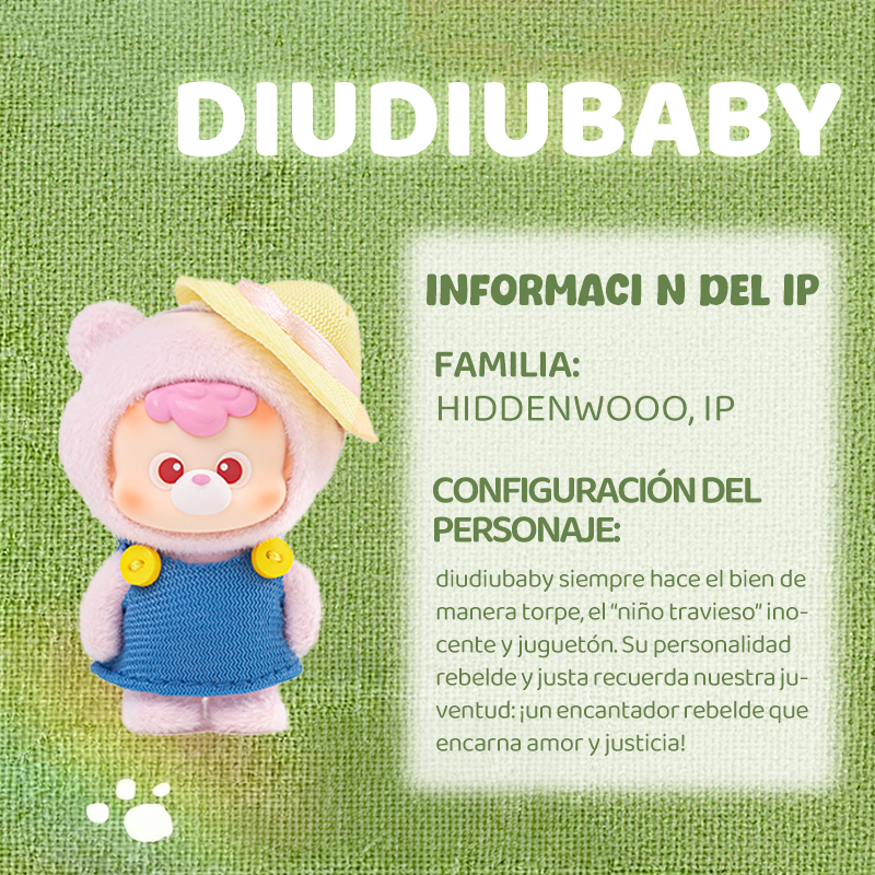 IP介绍图 DiuDiuBaby Farm Bear – Caja Sorpresa de Ositos de Granja