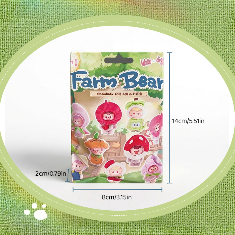 SKU图 DiuDiuBaby Farm Bear – Caja Sorpresa de Ositos de Granja