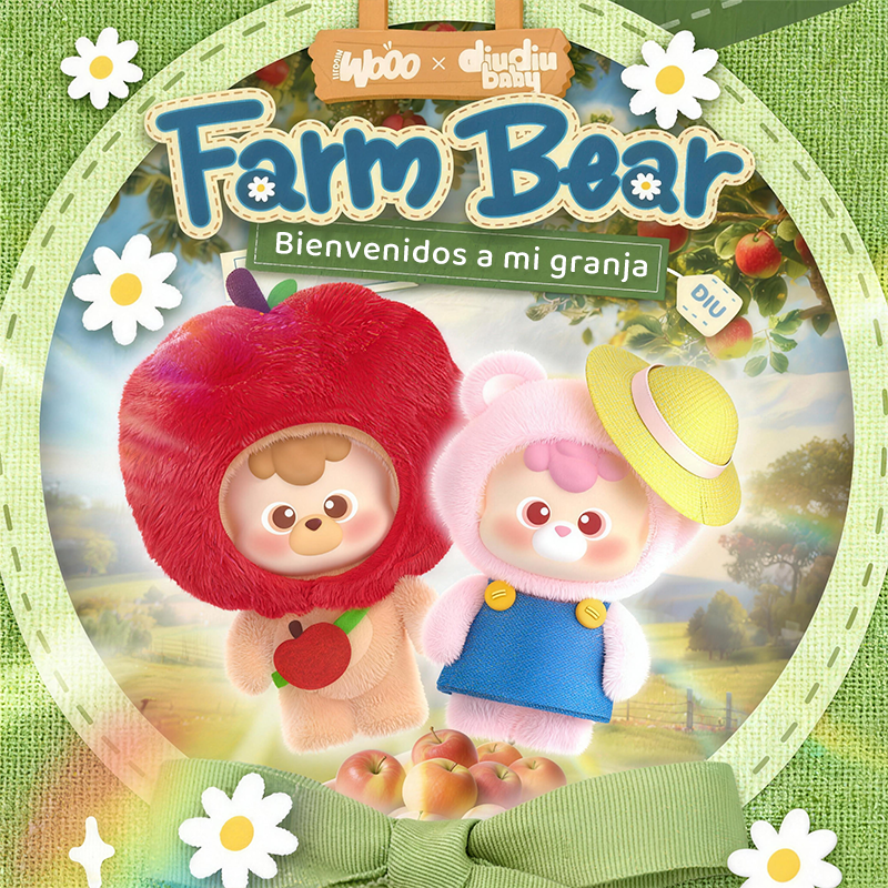 主图1 DiuDiuBaby Farm Bear – Caja Sorpresa de Ositos de Granja