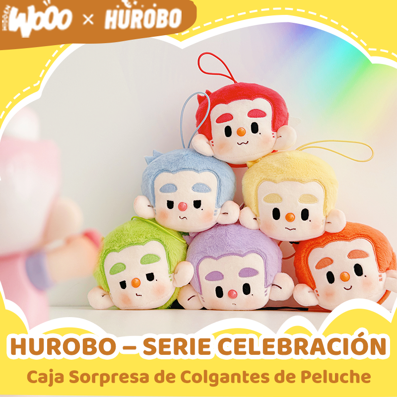 主图1 HUROBO Serie Celebración – Caja Sorpresa de Colgantes de Peluche