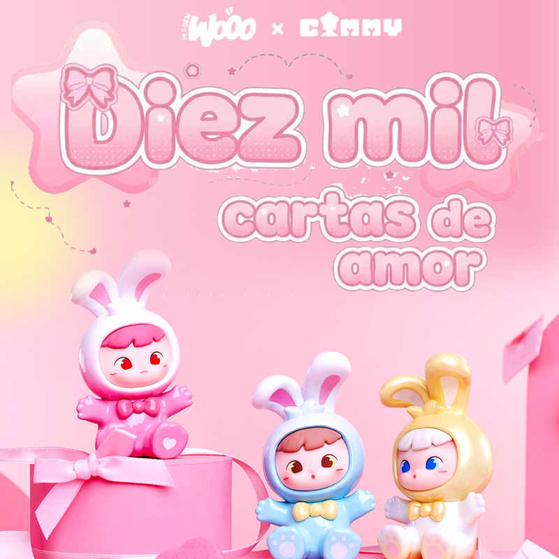 CIMMY Diez Mil Cartas de Amor – Caja Sorpresa de Conejito