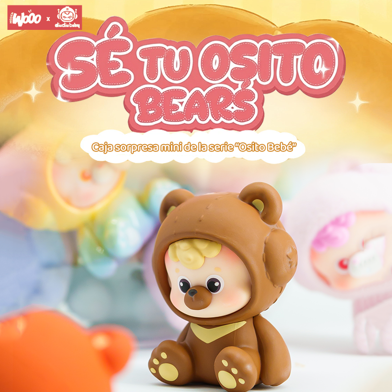 主图1 DiuDiuBaby Be Your BB Bears – Caja Sorpresa de Osito Bebé