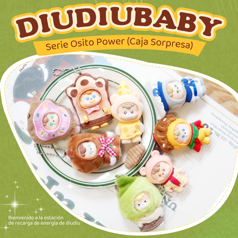 DiuDiuBaby Power Bears – Caja Sorpresa de Ositos