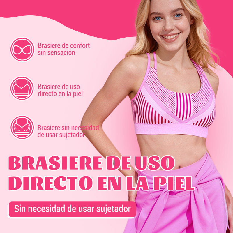 主图2 Top deportivo PinkAmy rosa melocotón para mujer