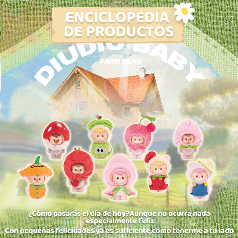 主图3 DiuDiuBaby Farm Bear – Caja Sorpresa de Ositos de Granja