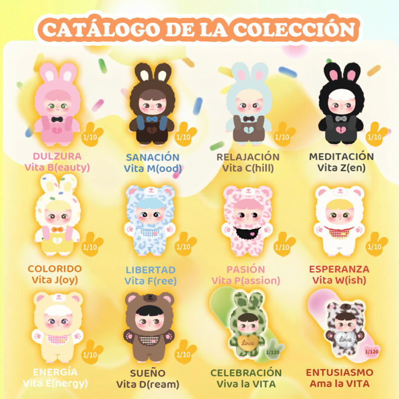 主图4 DiuDiuBaby Power Bears – Caja Sorpresa de Ositos