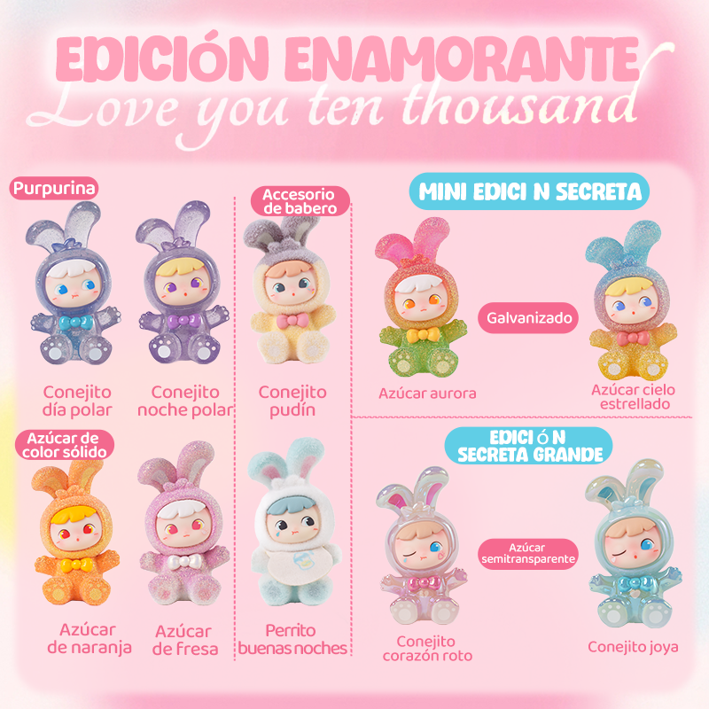 CIMMY Diez Mil Cartas de Amor – Caja Sorpresa de Conejito