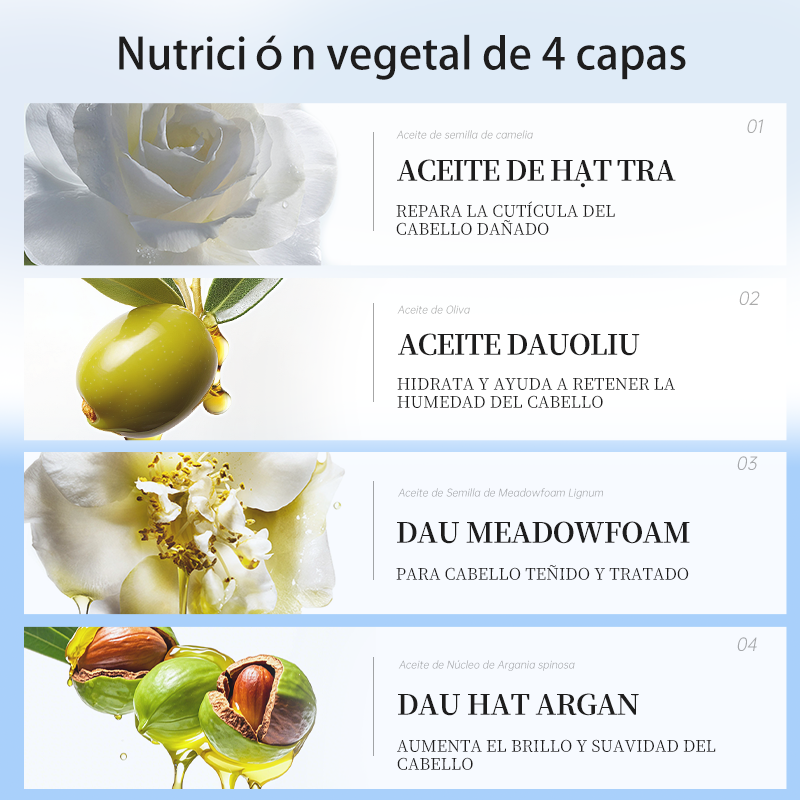 Aceite Capilar H5 en Spray – Fragancia Ligera y Reparación para el Cabello