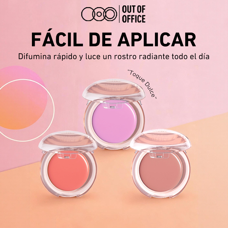 分销 Rubor en crema mate Out Of Office en tres tonos