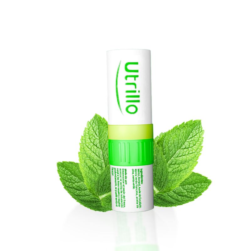 Inhalador aromático refrescante portátil de menta 1.8 g